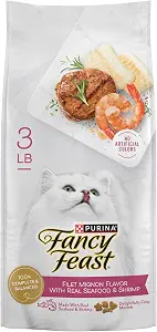 Fancy Feast Purina Dry Cat Food Filet Mignon Flavor - 3 lb. Bag