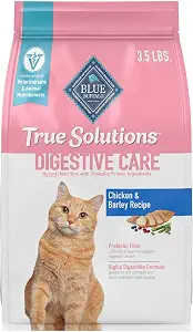 Blue Buffalo True Solutions Digestive Care Chicken Dry Cat Food, 3.5 lb
