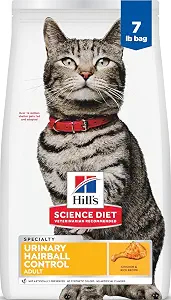 Hill's Science Diet Adult Urinary & Hairball Control Dry Cat Food
